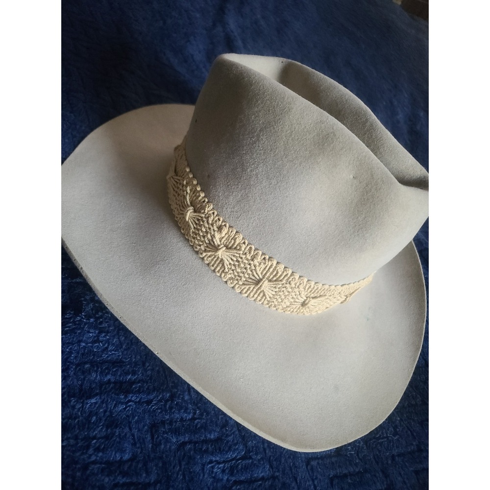 Resistol Stagecoach Silver Belly Cowboy Hat 6 3/4 Vintage Western Felt USA Made